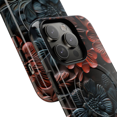 Carved Earth Bloom · Tough+ Coque de téléphone pour iPhone · Magsafe