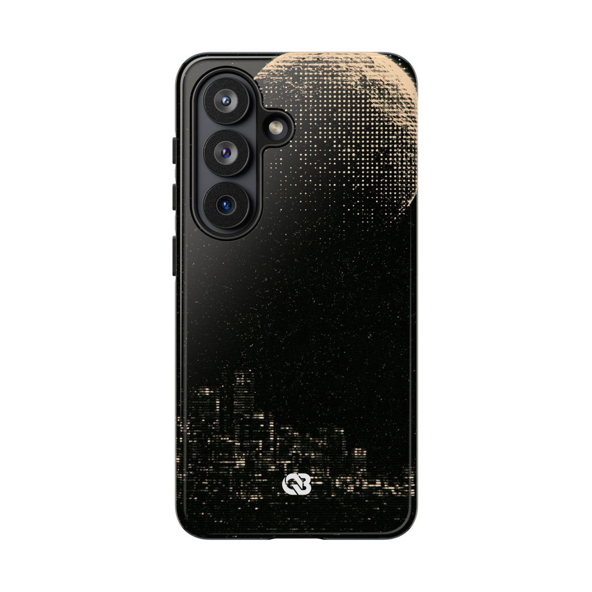 Lunar Metropolis Nocturne · Tough Phone Case for Samsung · Black