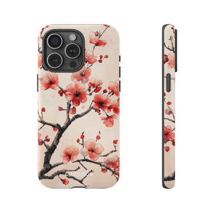 Blossom Shadow iPhone 15 Pro Max Case - Tough