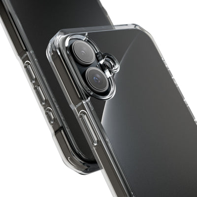 Black Impact MagSafe Phone Case for iPhone - Obsidian Lunar Arch