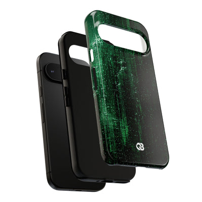 Emerald Void · Tough Phone Case for Pixel ·  Green