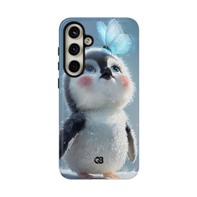 Frosty Penguin Glow · Tough Phone Case for Samsung
