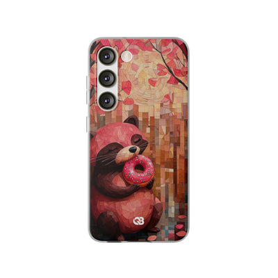 Crimson Donut Bandit · Soft Phone Case for Samsung