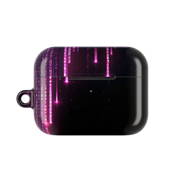 Binary Cascade · Hard Case for AirPods & AirPods Pro · Black