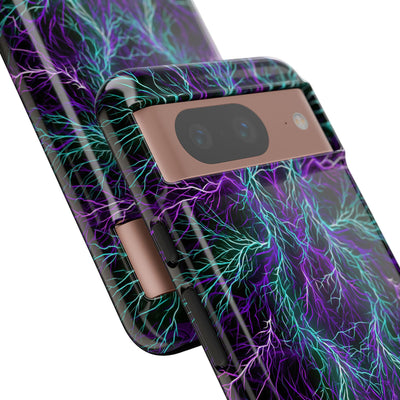 Electric Plasma Arbor · Tough Phone Case for Pixel ·  Purple