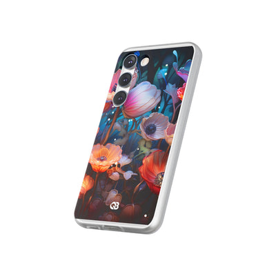 Luminous Poppy Glade · Soft Coque de téléphone pour Samsung