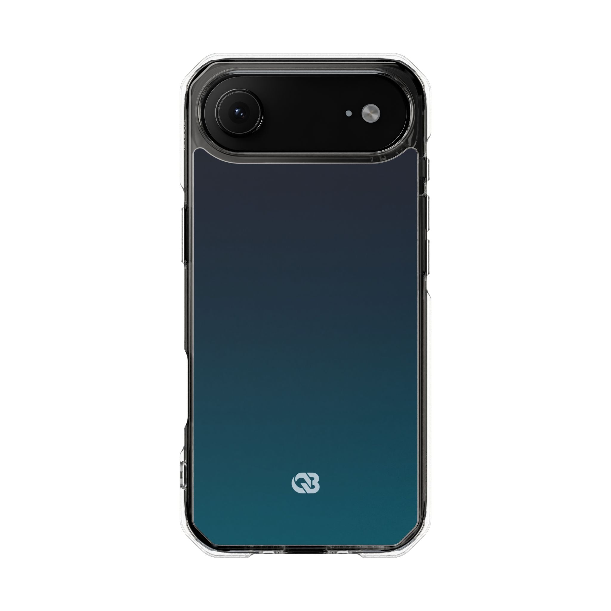 Teal Impact MagSafe Phone Case for iPhone - Abyss Teal Haze