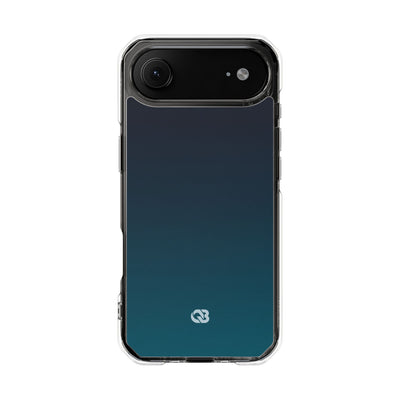 Teal Impact MagSafe Phone Case for iPhone - Abyss Teal Haze