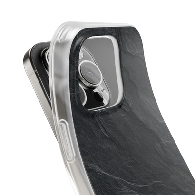 Black Lite Phone Case for iPhone - Midnight Slate Ridge