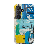Azure Urban Scribble · Tough Case