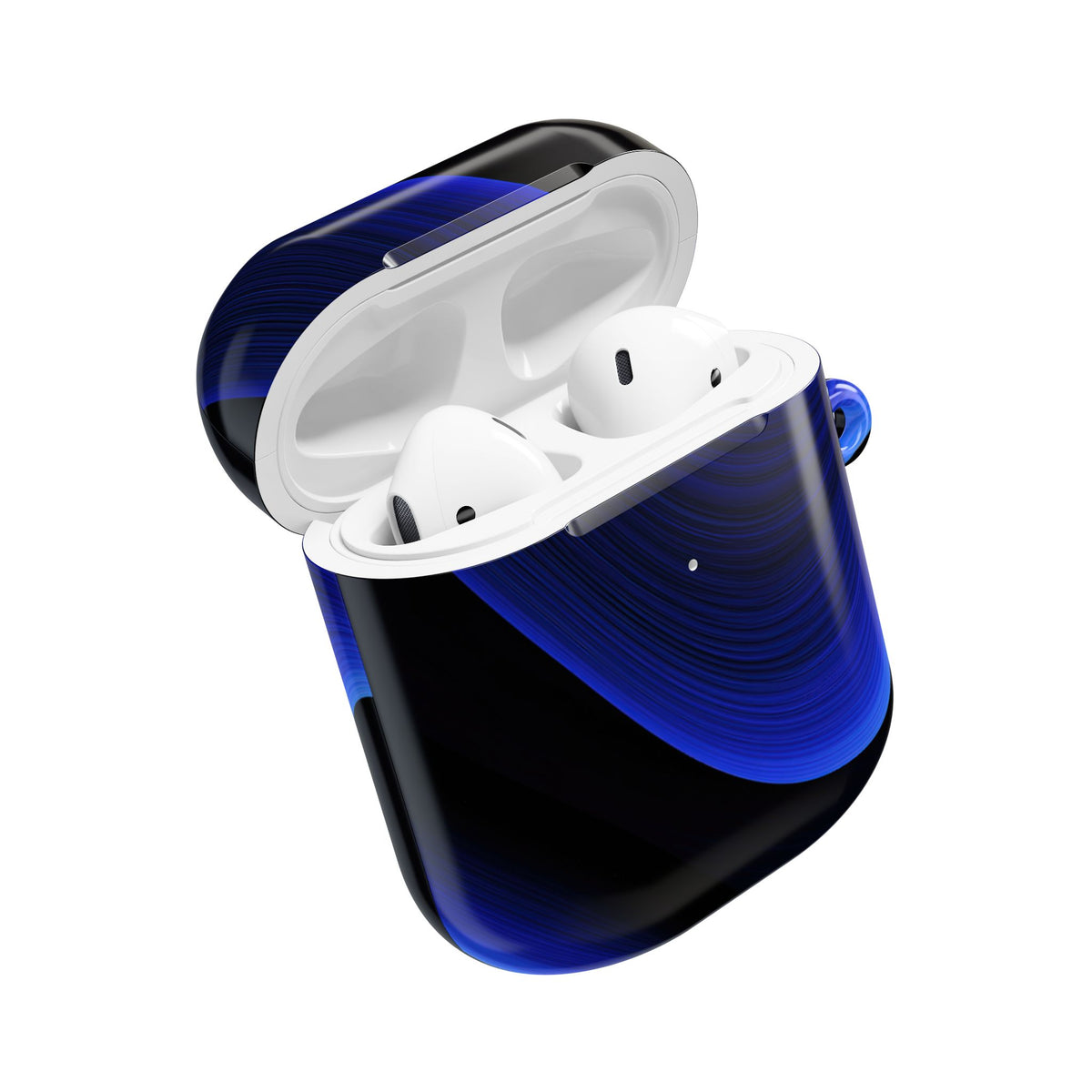 Cobalt Ridge Waves · Hard Case for AirPods & AirPods Pro · Blue