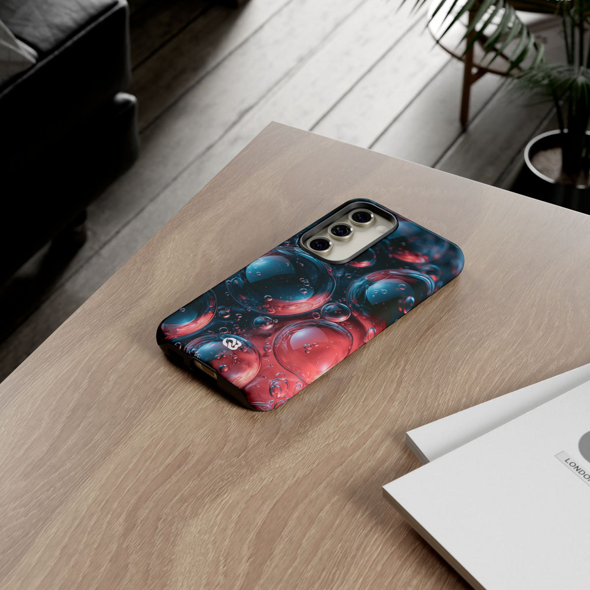 Aqua Gel Spheres · Tough Phone Case for Samsung · Blue