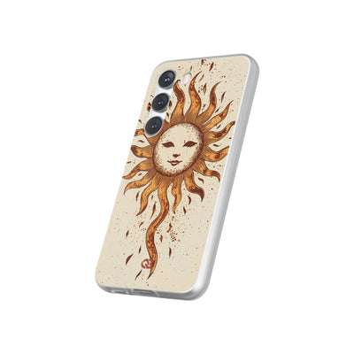 Masque solaire rustique · Coque de téléphone Soft pour Samsung