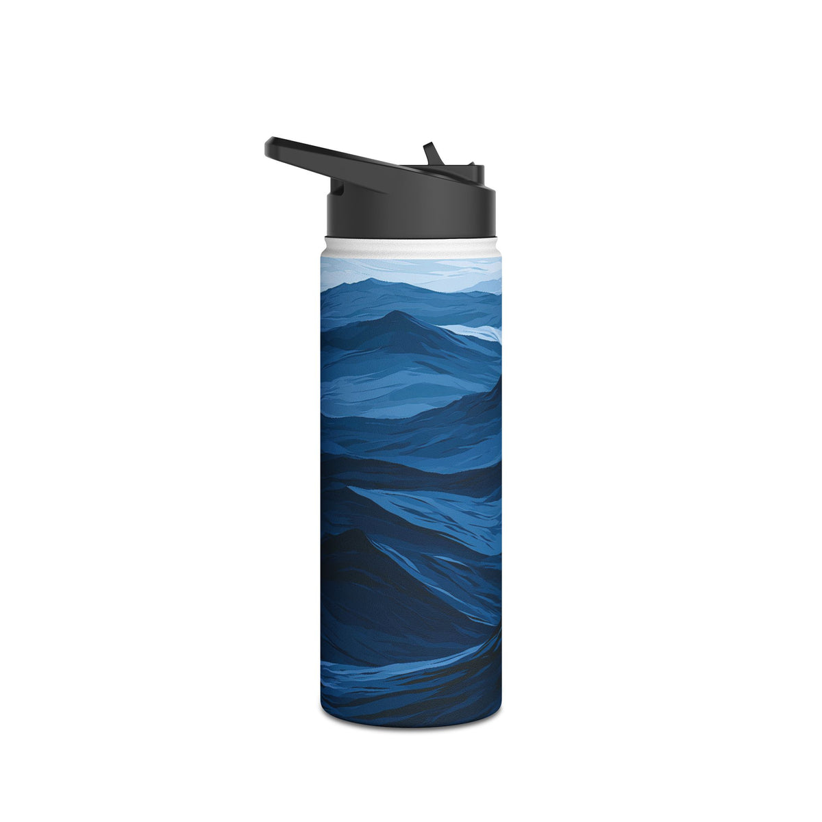 Azure Ridge Horizon · Insulated Water Bottle · Blue