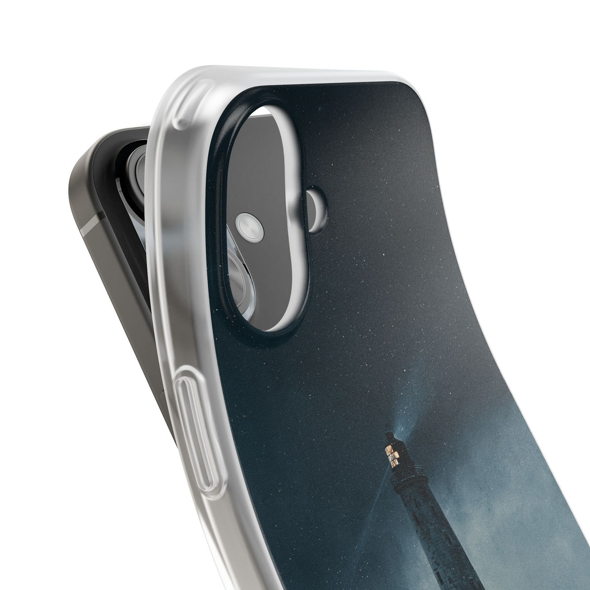 Nordic Coastal Beacon · Lite Phone Case for iPhone ·  Blue