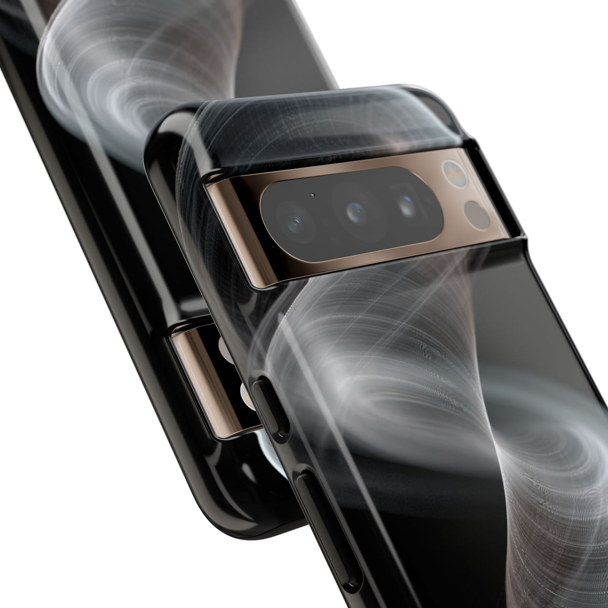 Luminous Vortex · Tough Phone Case for Pixel ·  Black