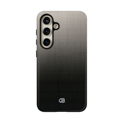 Grey Tough Phone Case for Samsung - Faded Sand Mesh