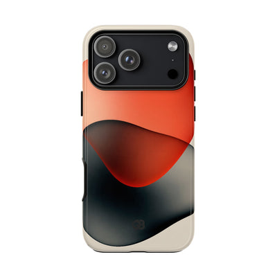 Translucent Crimson Form · Tough Phone Case for iPhone · Red