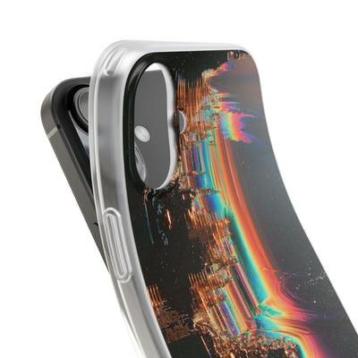 Prismatic Circuit · Lite Phone Case for iPhone ·  Black