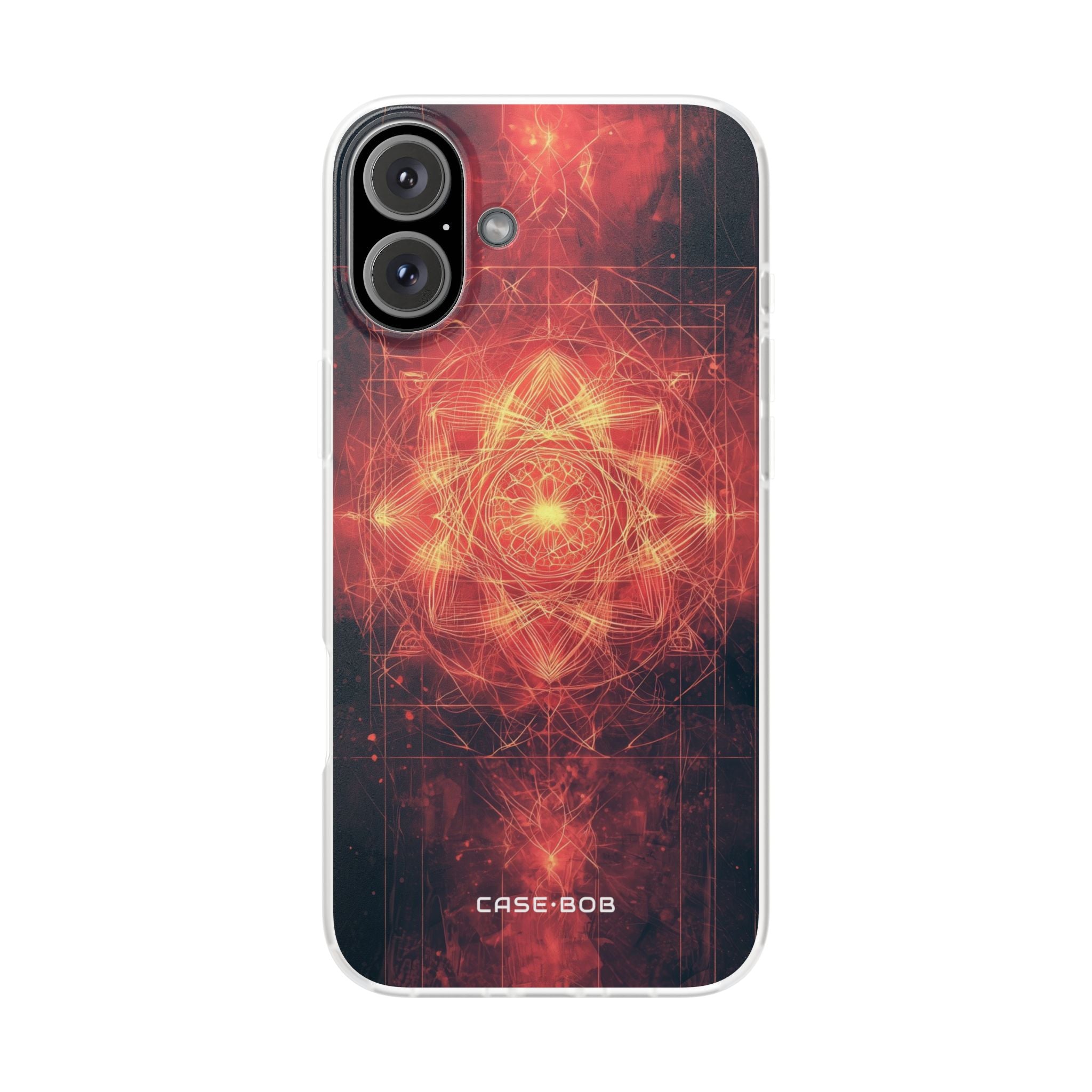 Radiant Mandala iPhone 16 Plus Case - Soft