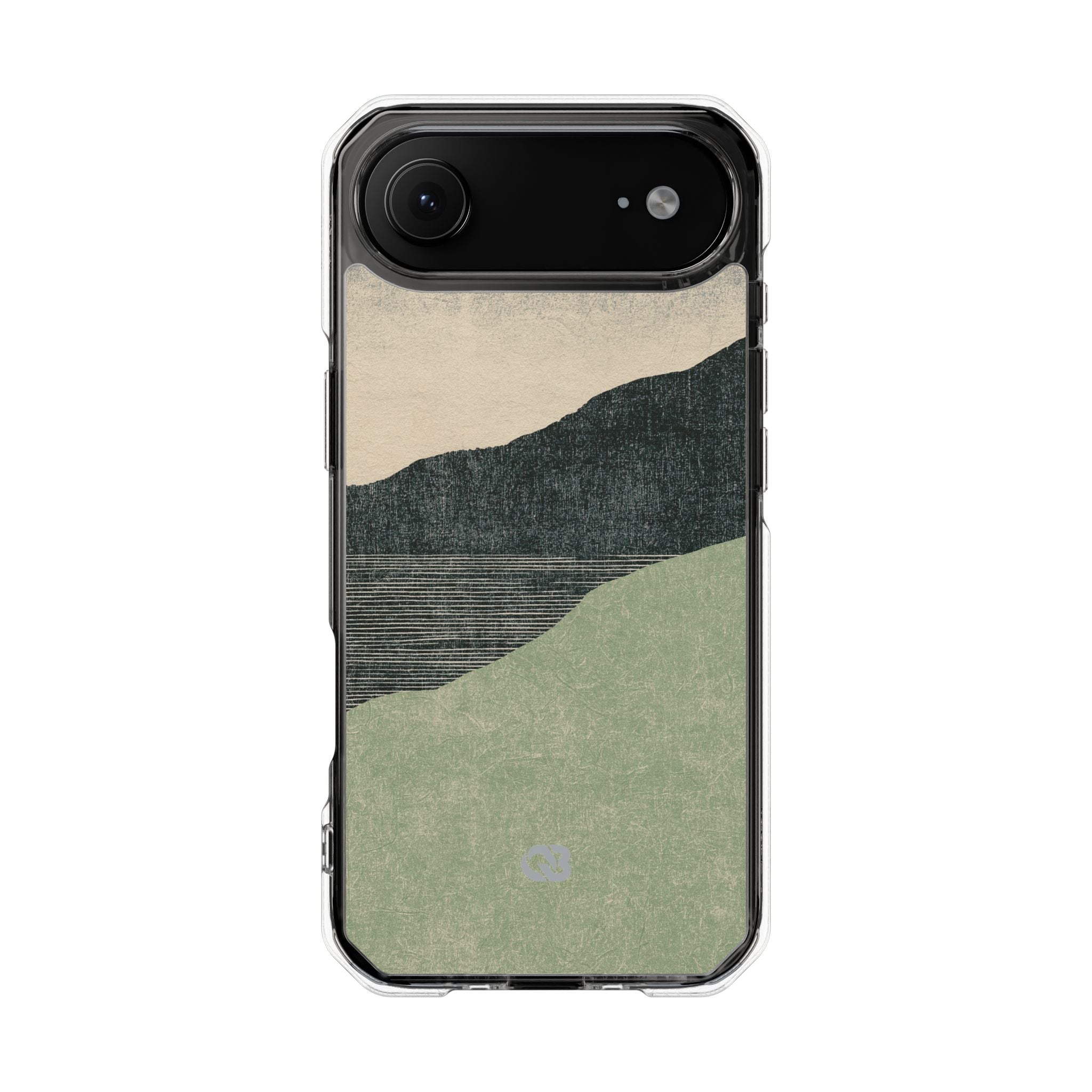 Green Impact MagSafe Phone Case for iPhone - Moss Ridge Grain
