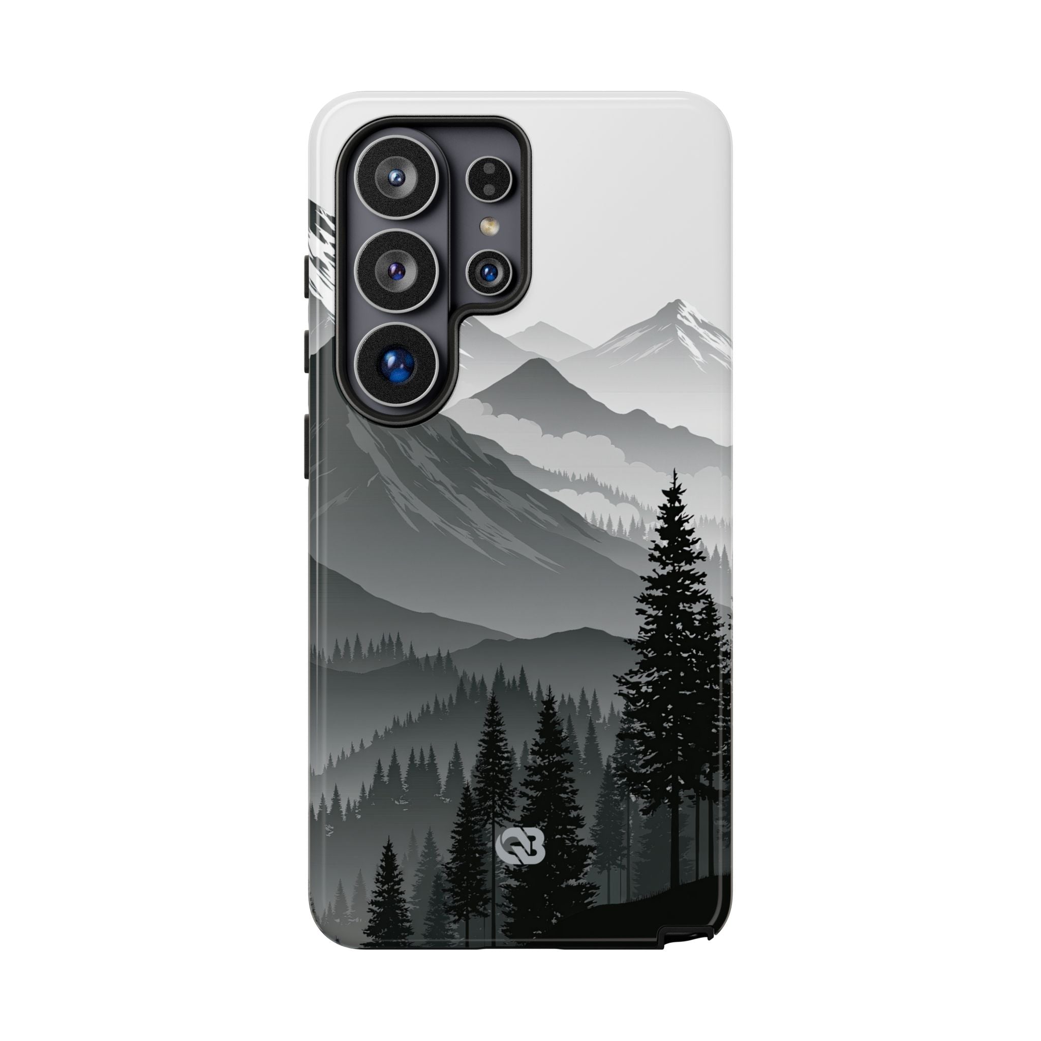 Grey Tough Phone Case for Samsung - Granite Ridge Mist