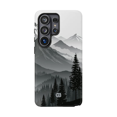 Grey Tough Phone Case for Samsung - Granite Ridge Mist