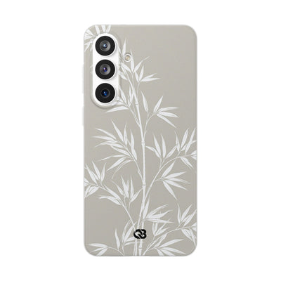 Beige Lite Phone Case for Samsung - Sandstone Bamboo Stalks