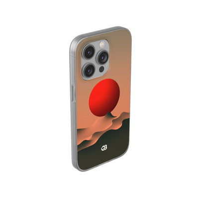 Crimson Sol Ridge · Lite Phone Case for iPhone ·  Red