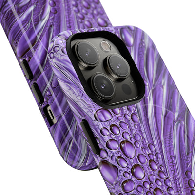 Violet Liquid Gel · Tough 2.0 Magnetic Phone Case for iPhone · Purple
