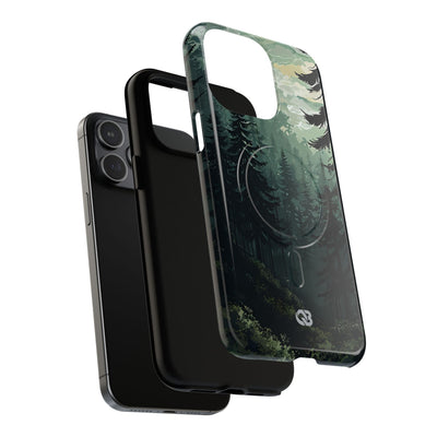 Misty Pine Shadow · Tough+ Phone Case for iPhone · Magsafe