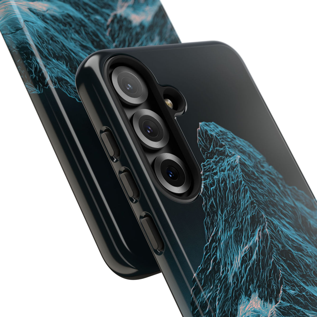 Glacial Alpine Peak · Tough Phone Case for Samsung · Blue
