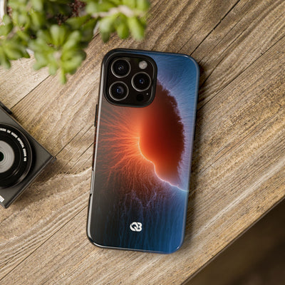 Thermal Aura Pulse · Tough Phone Case for iPhone · Blue