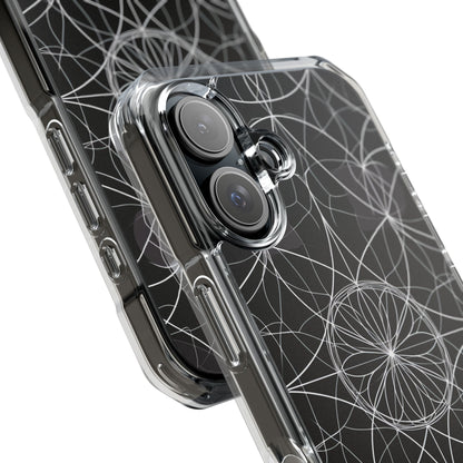 Radiant Petal Orbit iPhone 16 Case - Impact