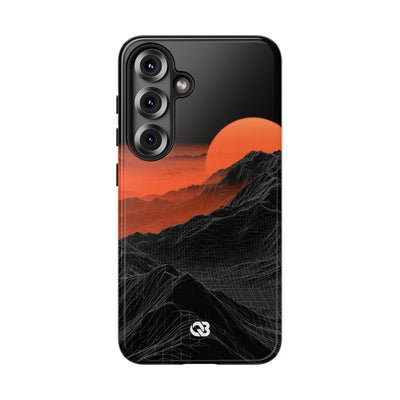 Solar Ridge Mesh · Tough Phone Case for Samsung · Black