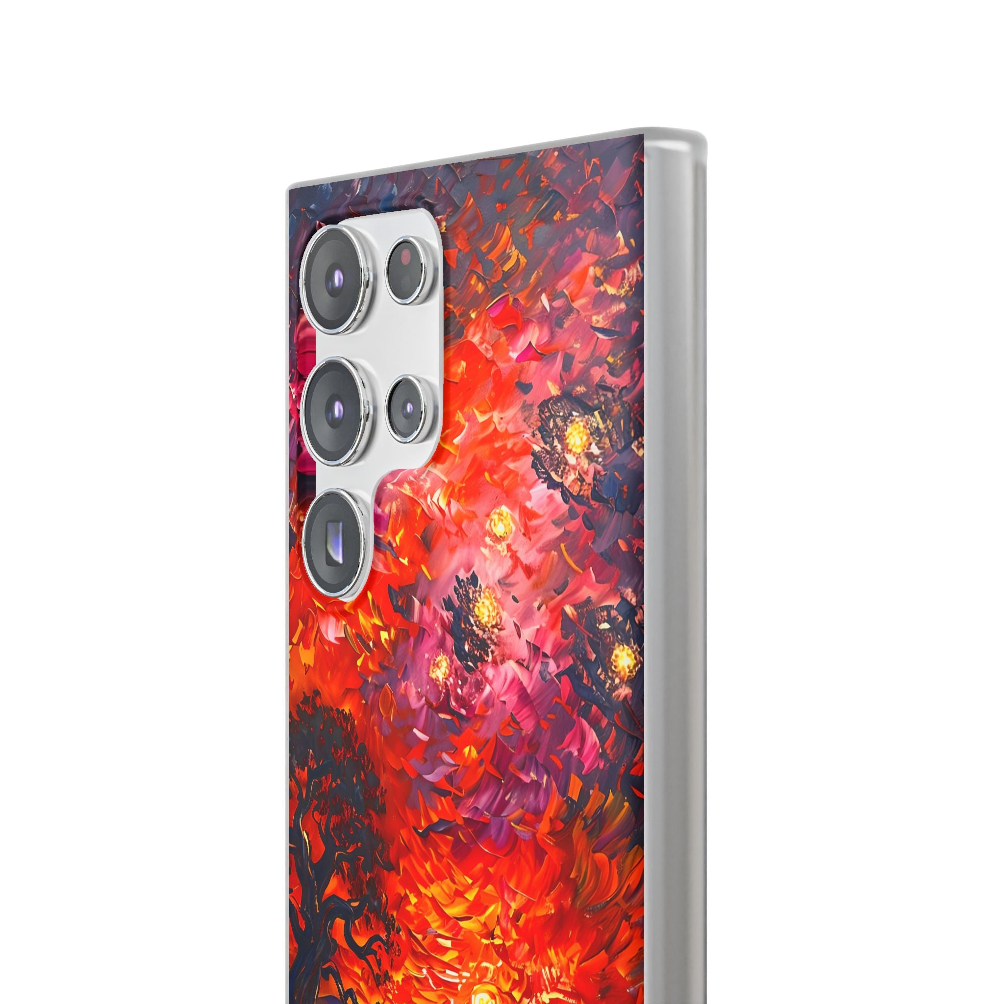 Molten Sky Tree · Soft Handyhülle für Samsung