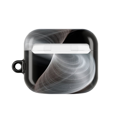 Luminous Vortex · Hard Case for AirPods & AirPods Pro · Black
