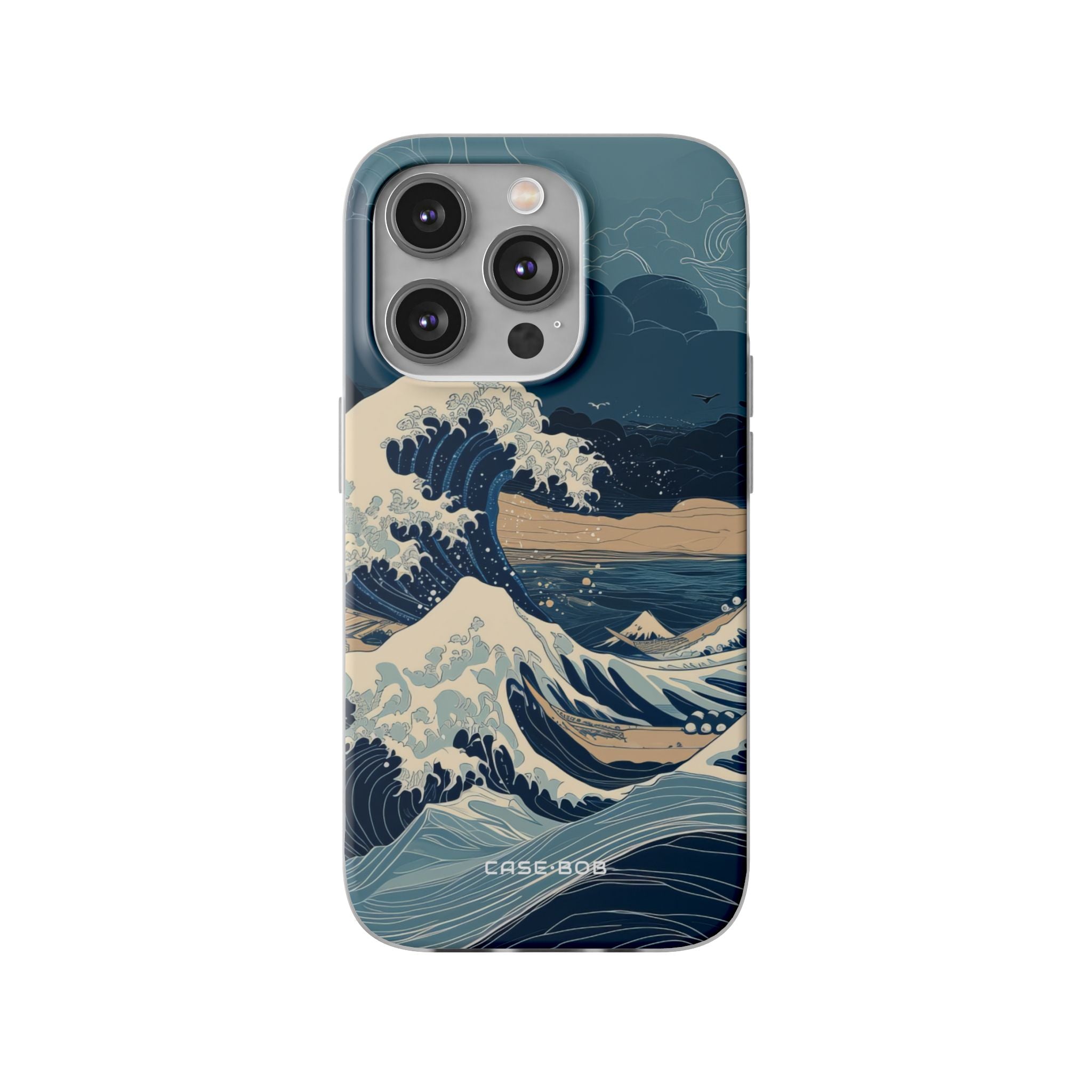 Cresting Blue Wave iPhone 14 Pro Case - Soft