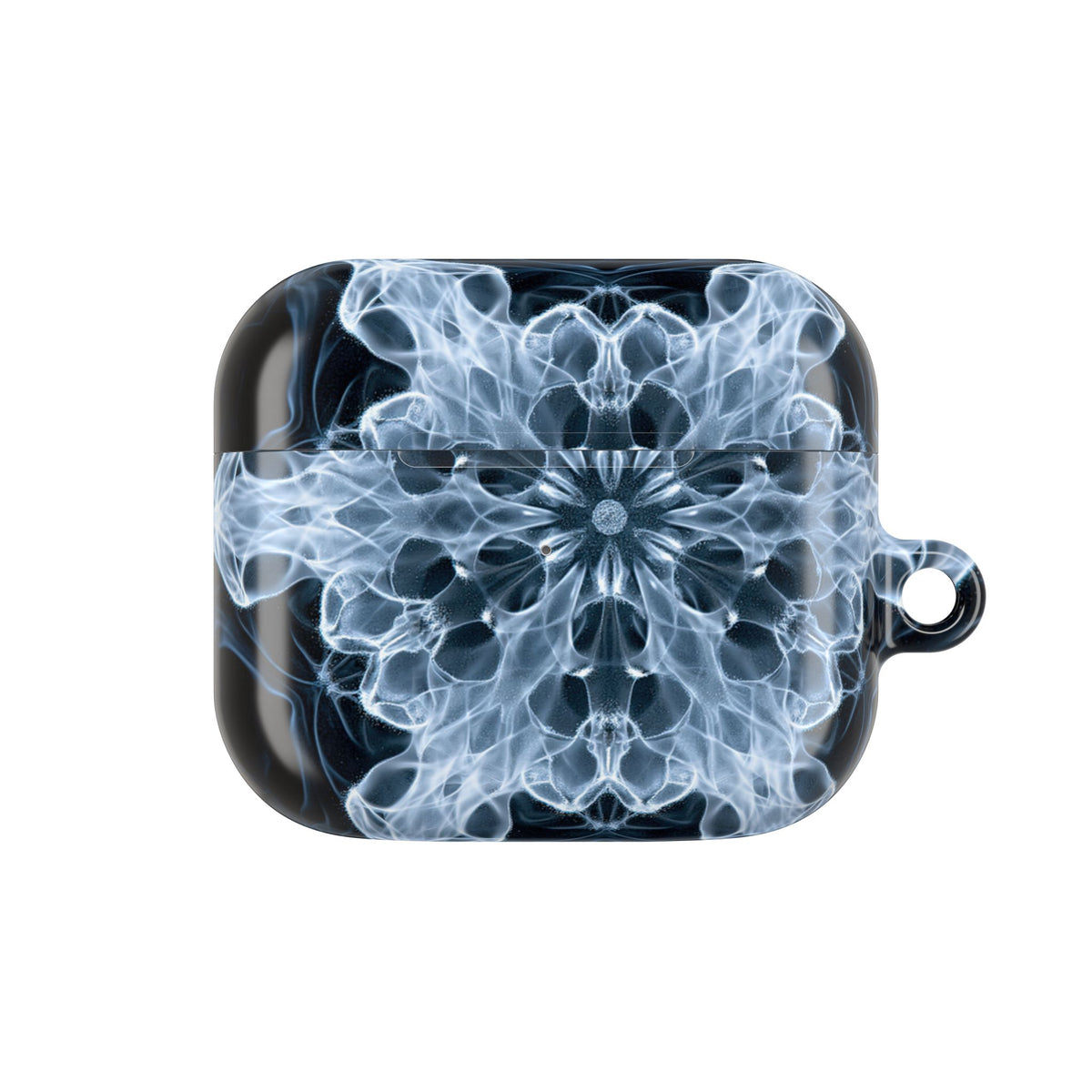 Orbital Radial Nebula · Hard Case for AirPods & AirPods Pro · Black