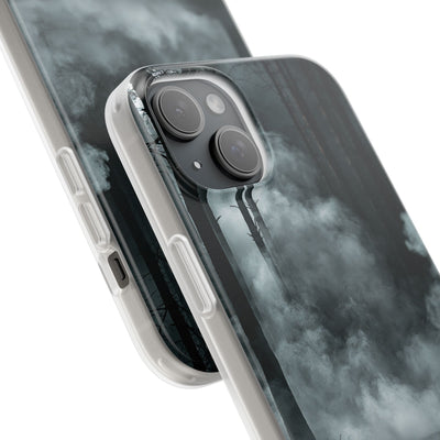 Shadowed Pine Mist · Lite Phone Case for iPhone ·  Black