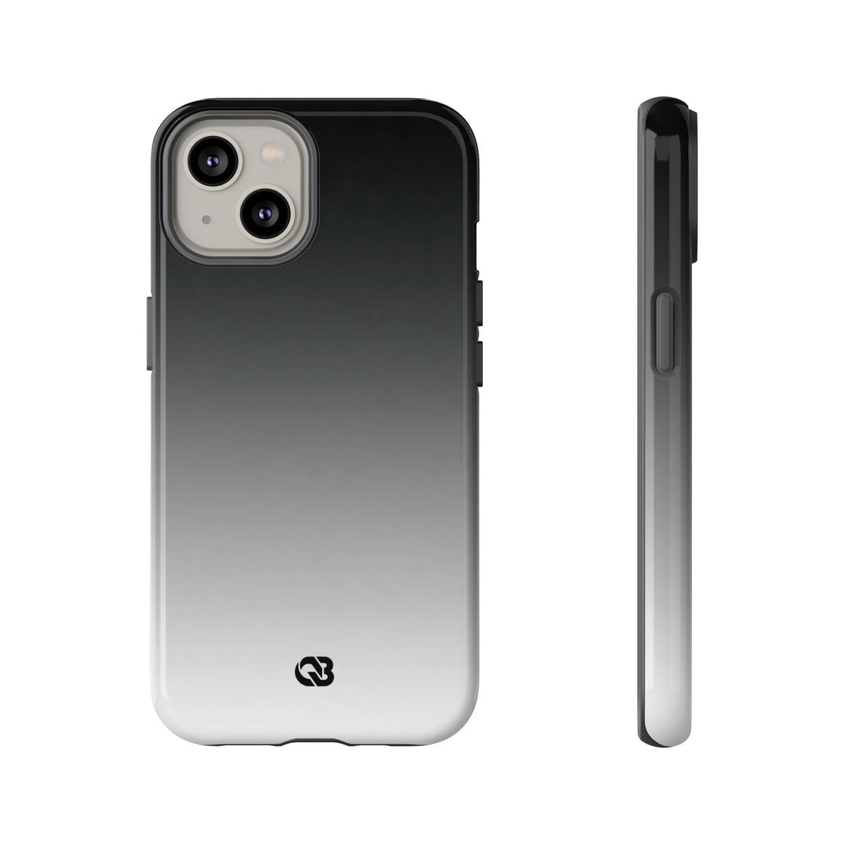 Noir Ombre Fade · Tough Phone Case for iPhone · Black