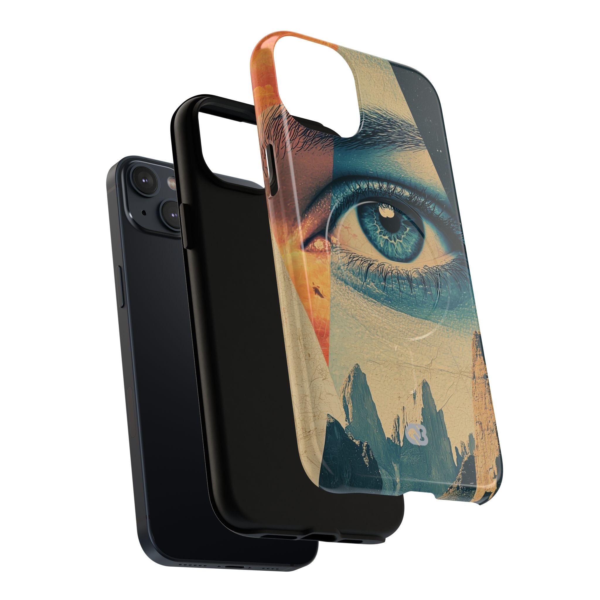 Fragmented Peak Gaze · Tough+ Phone Case for iPhone · Magsafe