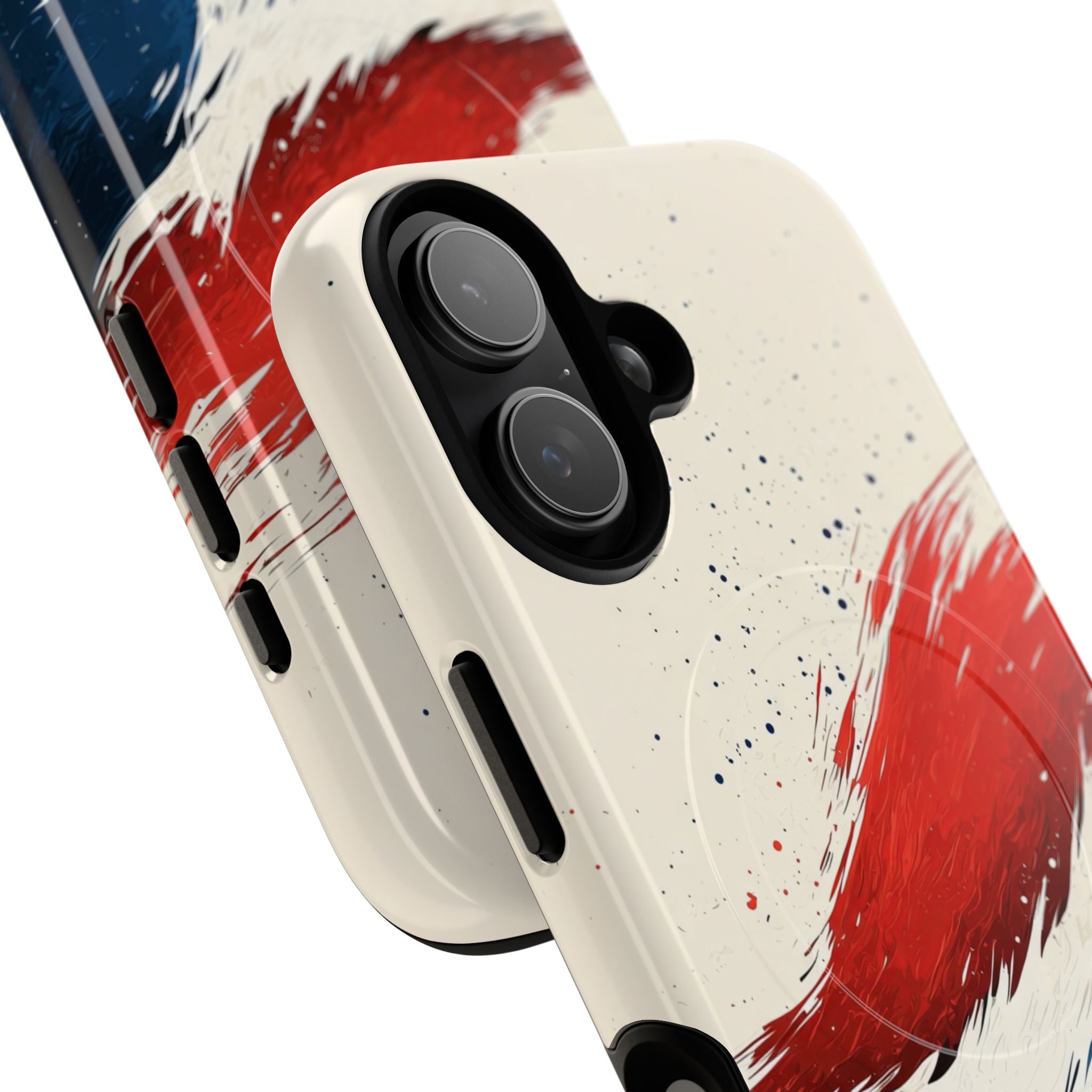 Red Surge iPhone 17 Case - Tough+ - CASE•BOB