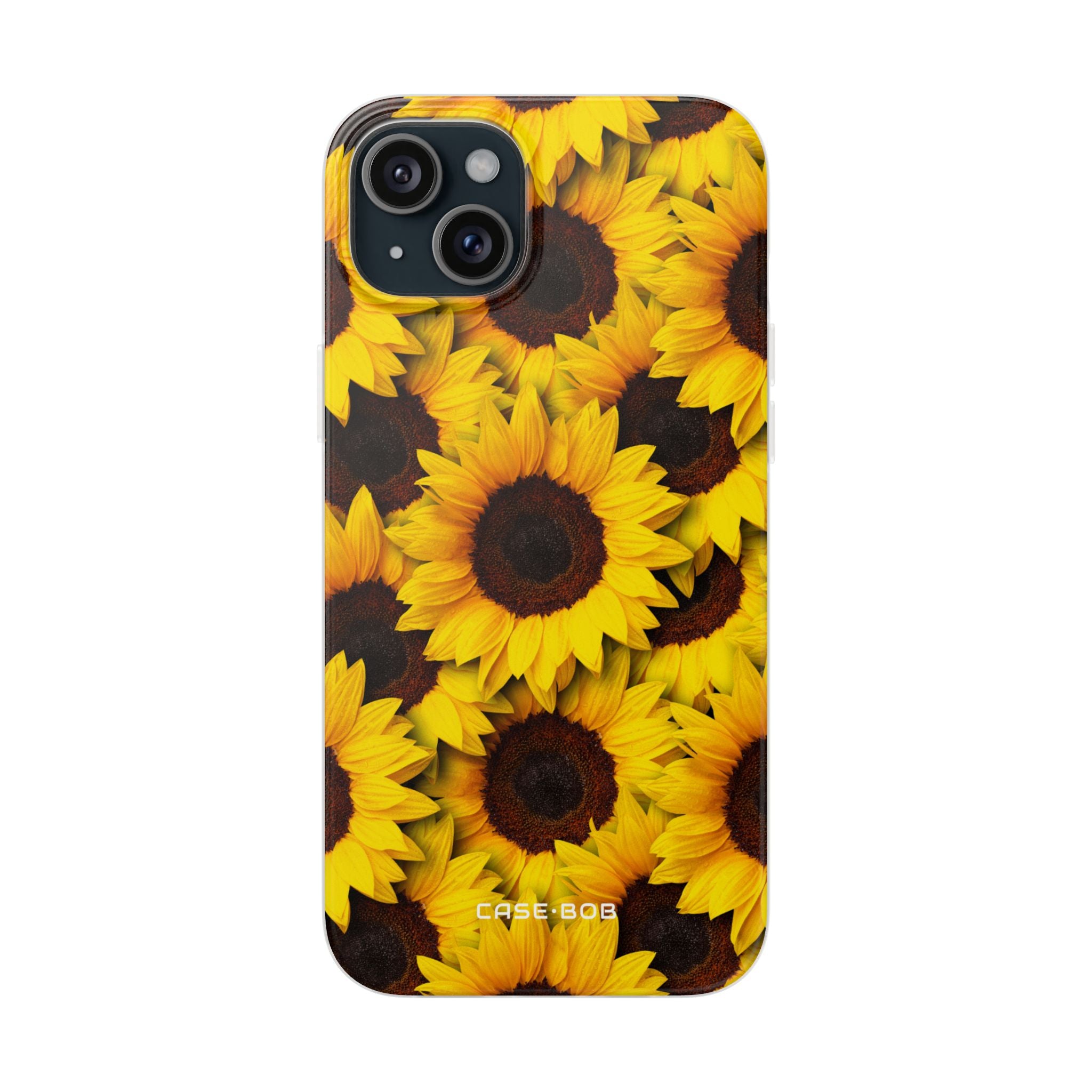Sunflower Glow iPhone 15 Plus Case - Soft