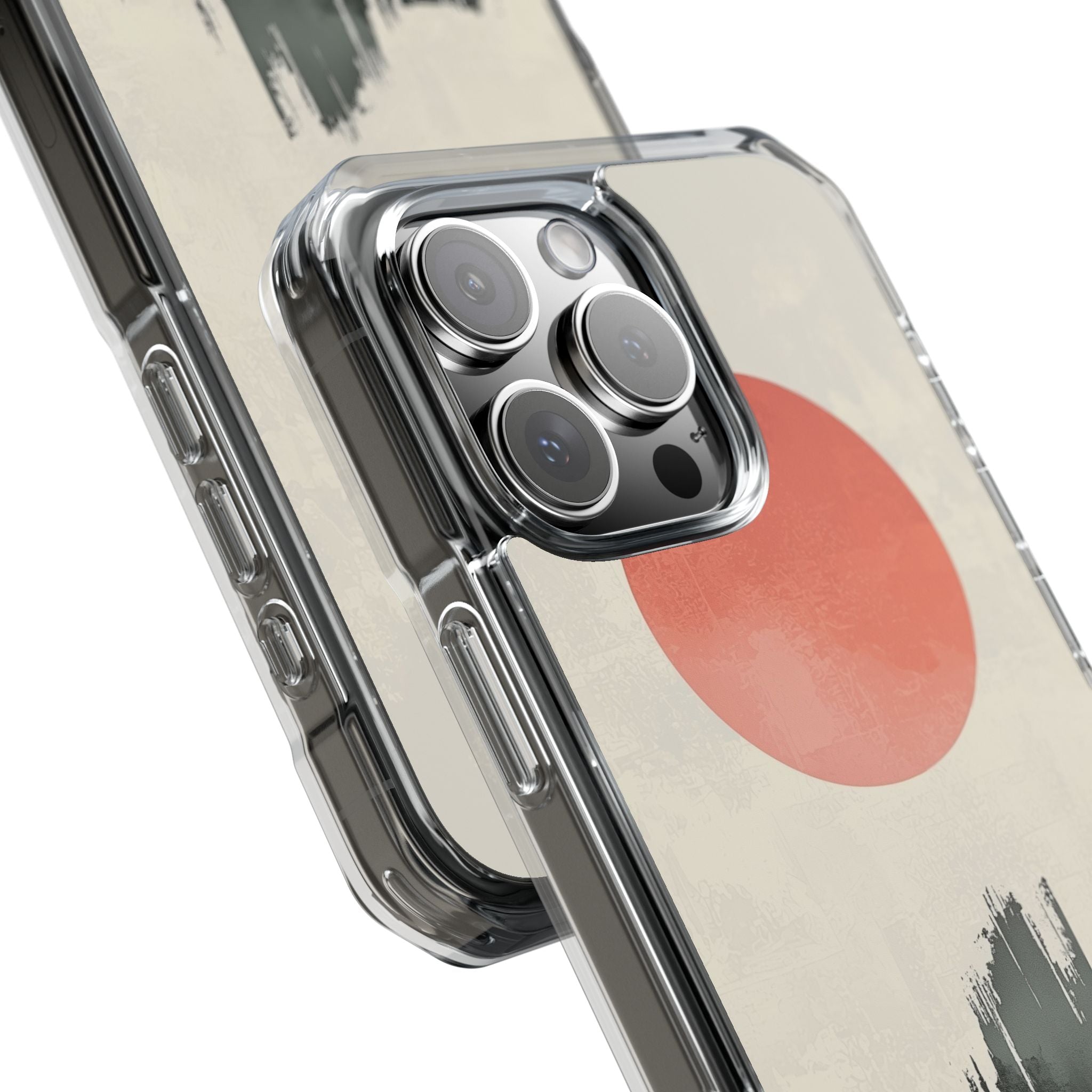 Crimson Sun Strokes · Impact Hoesje voor iPhone · Magsafe