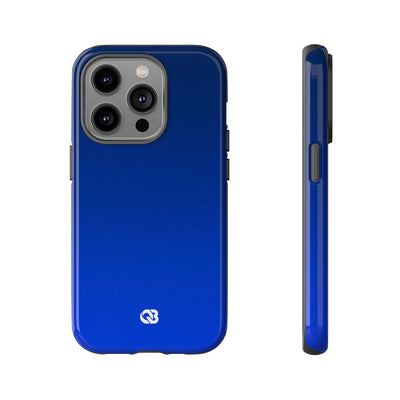 Blue Tough Phone Case for iPhone - Cobalt Depth Shift