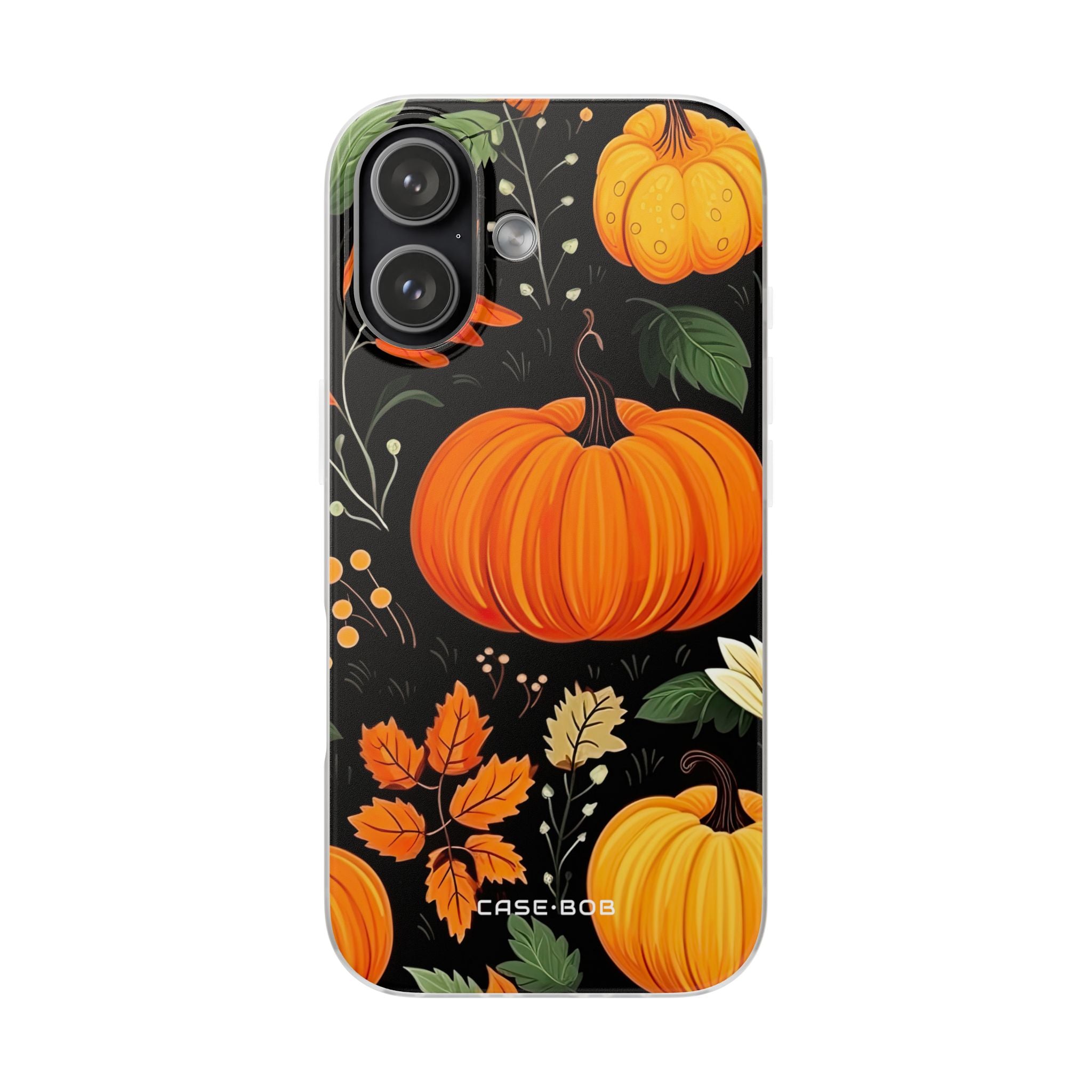 Pumpkin Glow iPhone 17 Case - Soft - CASE•BOB