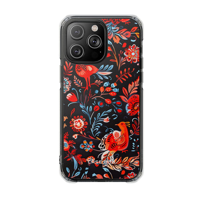 Vivid Birdscape iPhone 14 Pro Max Case - Impact
