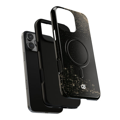 Lunar Metropolis Nocturne · Tough 2.0 Magnetic Phone Case for iPhone · Black