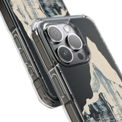 Blue Impact MagSafe Phone Case for iPhone - Frozen Navy Monolith